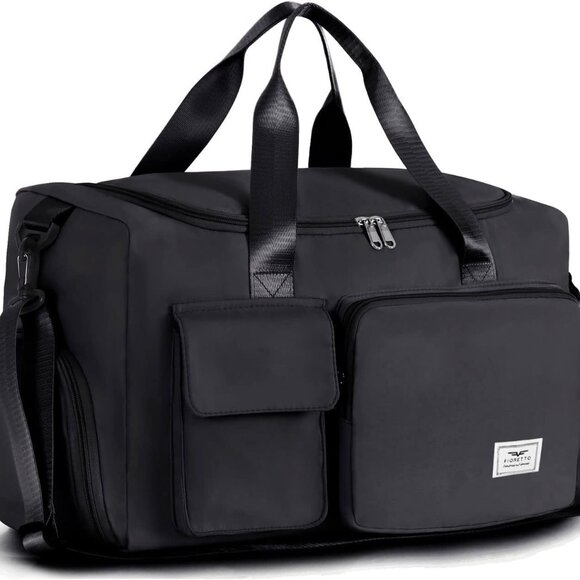 Women's Gym Duffle Bag with Shoes Compartment, 37L Capacity, Ideal for Travel, G - Picture 1 of 7